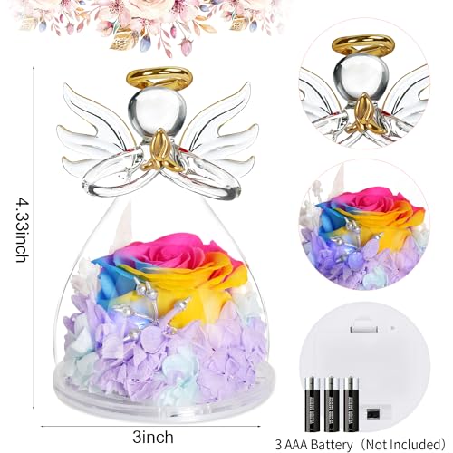 Image of Preserved Flowers For Delivery Prime,Birthday Gifts For Women Mom Grandma