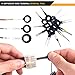 Dualeco Trim Removal Tool Set 102Pcs, Car Trim Puller Tool Kit, Plastic Pry Tools Set for Trim/Panel/Door/Audio, Auto Clip Pliers/Fastener Remover Set, Car Terminal/Stereo Removal Tool