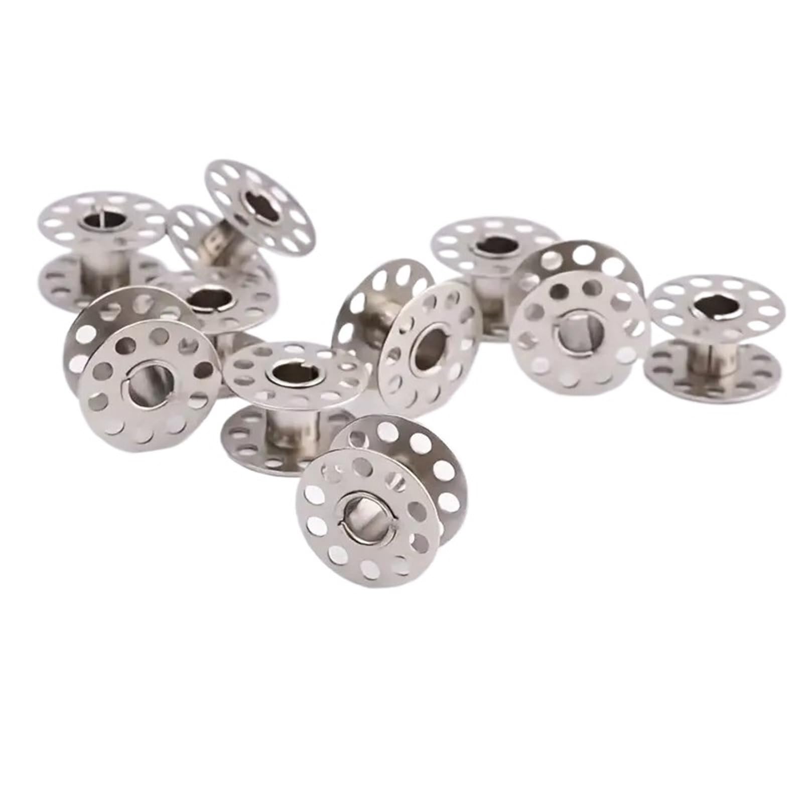 bobinas de maquina de coser 10/20/40 carretes for máquina de coser, metal for máquinas domésticas, bobinas, accesorios bordado for(40pcs)