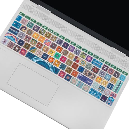 Protector de teclado para HP Envy x360 15m-bp/bq 2019 Bohemian miniatura 5