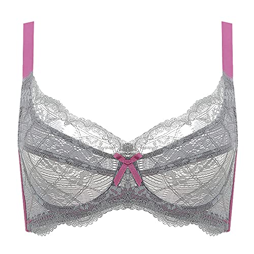 Brassière intégrale à armatures fuchsia 85C grand confort