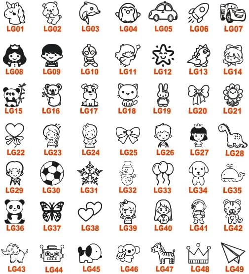 Miniatura 2 de Sello de firmaSello personalizado con nombre  5 estilos y 4 colores de tinta y 50 opciones de fuenteTinta gratis