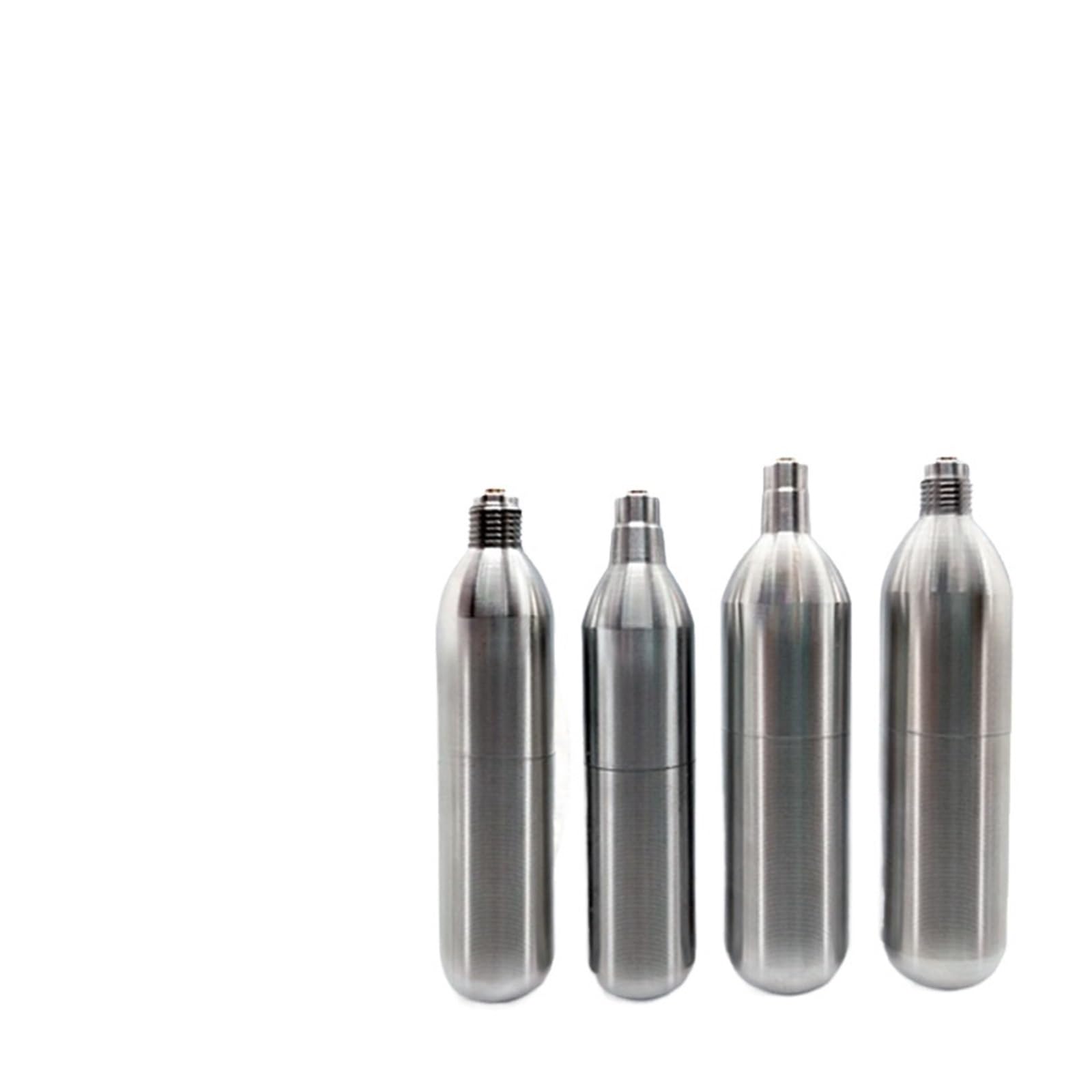 Bouteille de CO2 Rechargeable 12 g 16 g, Cartouches de CO2, Recharge, gonfleur de CO2 for pneus de vélo, équipement de Brassage avec Filetage