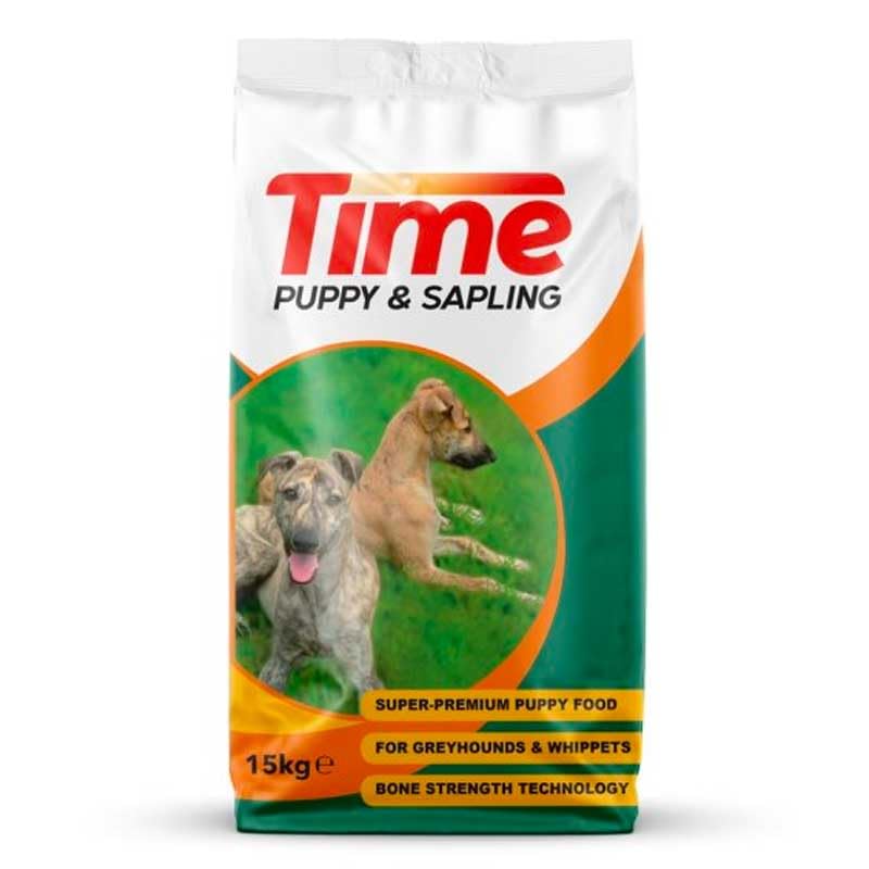 Time Greyhound Puppy and Sapling 15kg