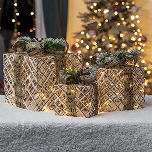 Boites de Noël Lumineuses pour illuminer votre salon en fêtes