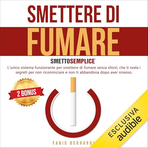 『Smettere di fumare: smetto semplice』のカバーアート