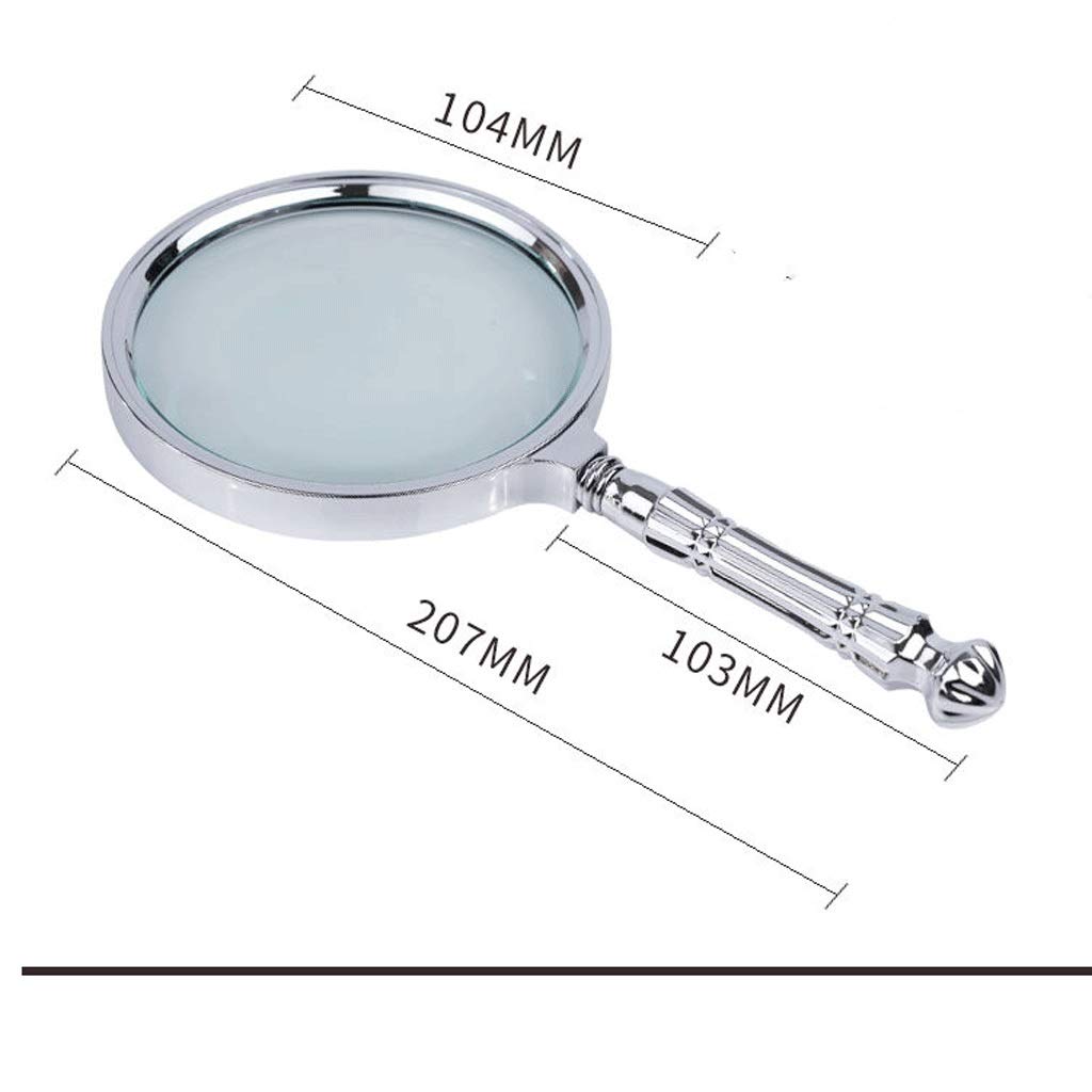 Beleuchtetes Vergrößerungsglas-Set. Die Beste Lupe mit Beleuchtung für Senioren, Landkarten, Schmuck, Münzen, Uhren- und Computerreparaturen, Hobbys und Briefmarken.