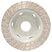 Produktbild Bosch Professional Diamanttopfscheibe Standard für Concrete Turbo, 105 x 22,23 x 3 mm, 2608603313