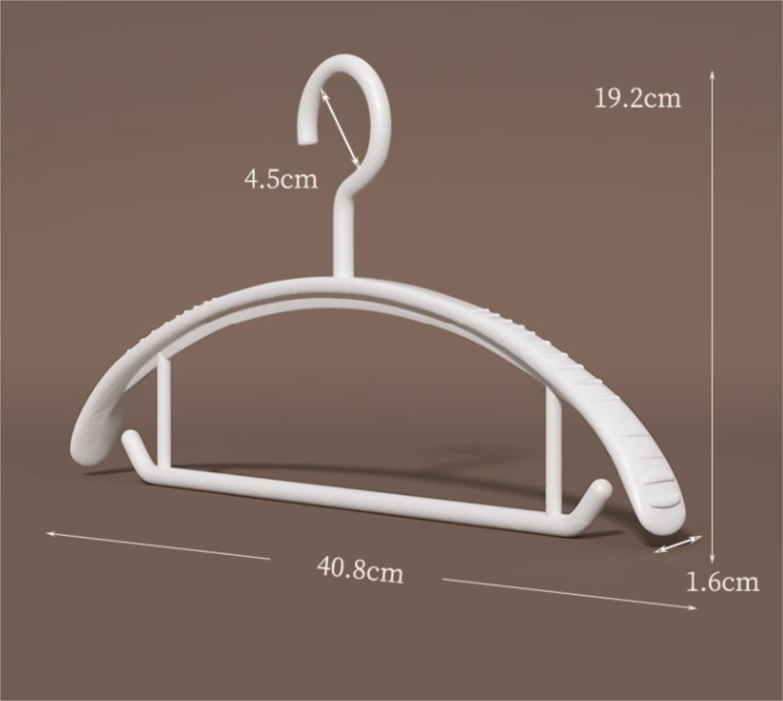 Perchas Camisas 5 Paquetes De Perchas Organizadoras De Armario De Plástico Antideslizantes para Ropa, Pantalones, Faldas, Perchero para Abrigos Hombros para Perchas