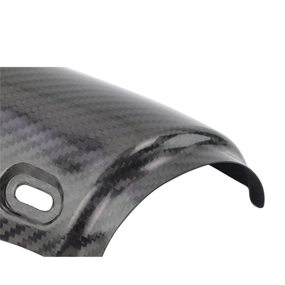 Moto scarico tubo marmitta copertura paracalore per BMW R1200GS 2013-2018 R1250GS 2019-2023 tubo paracalore link marmitta protettore curvo copertura in fibra di carbonio stile