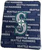 Logo Brands Seattle Mariners 50' x 60' Classic Fleece Throw Blanket