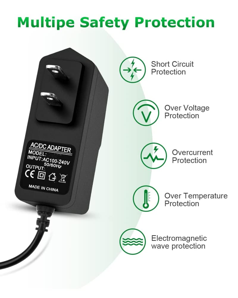 Marg 1.6V AC/DC Adapter for Philips Norelco G370 G370/60 All-in-1 Grooming System Beard Hair Trimmer 1.6VDC Power Supply Cord Cable PS Battery Charger PSU