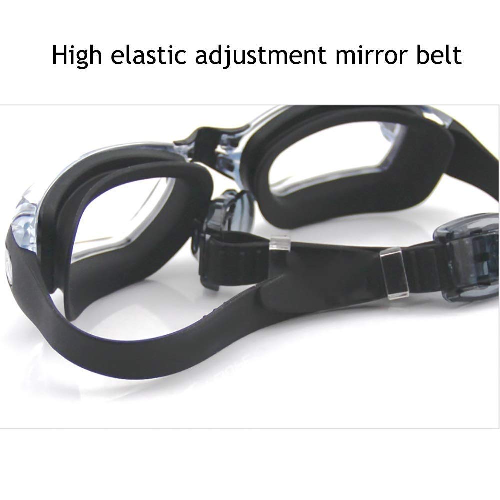 Pływające gogle bez przecieków ochrona przed zaparowaniem UV Crystal Clear Vision Triathlon Pływanie Gogle z bezpłatnym etui ochronne dla dorosłych mężczyzn kobiet młodzieży