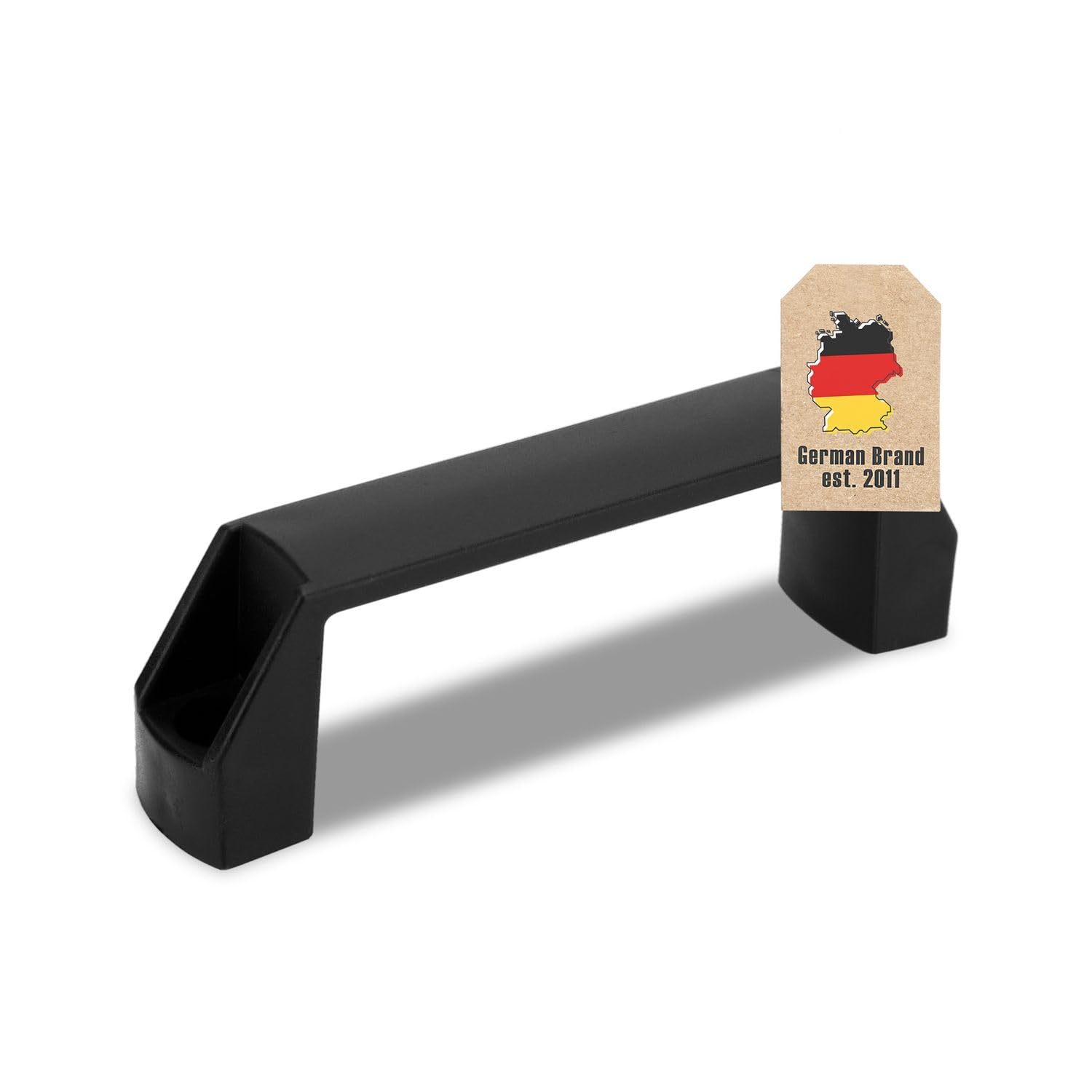 INTIRILIFE Impugnatura in plastica Distanza tra i Fori 120 mm - Maniglia ad Arco Maniglia per Il Trasporto Maniglia di Ricambio in Nero