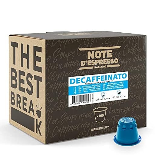 Note d´Espresso - Descafeinado - Cápsulas de Café - Compatibles con Cafeteras NESPRESSO* - 100 caps | Ya disponible en tu tienda friki favorita! En mundofriki.es! Note d´Espresso - Descafeinado - Cápsulas de Café - Compatibles con Cafeteras NESPRESSO* - 100 caps | Ya disponible en tu tienda friki favorita! En mundofriki.es!