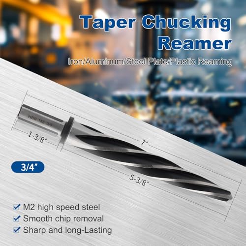 Rocaris 3/4" M2 HSS Taper Chucking Reamer Drill Bit by Rocaris - Used condition - Image 3