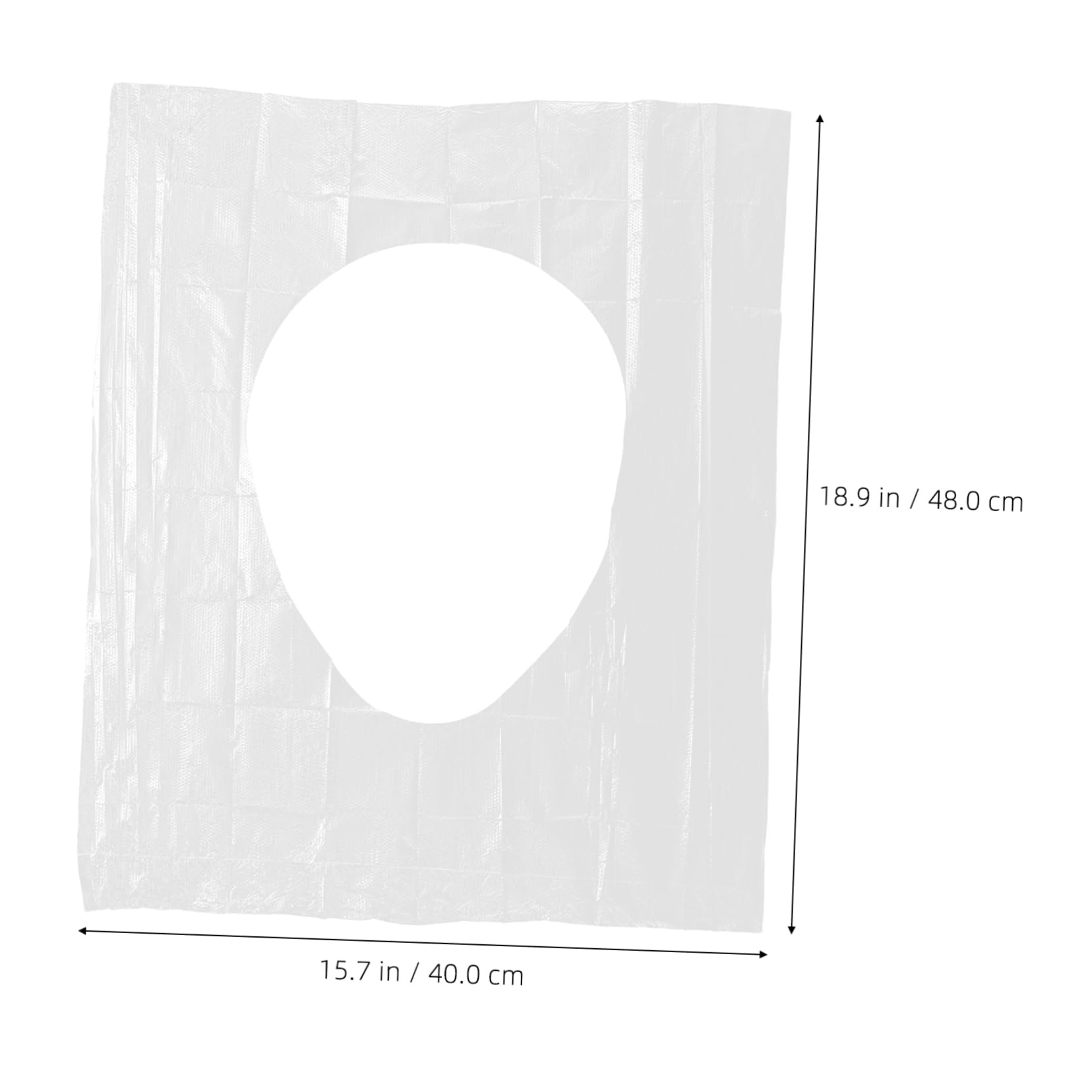 KOMBIUDA Toilet Seat Covers Disposable 50pack Portable Liners for Travel Hotel Restaurant