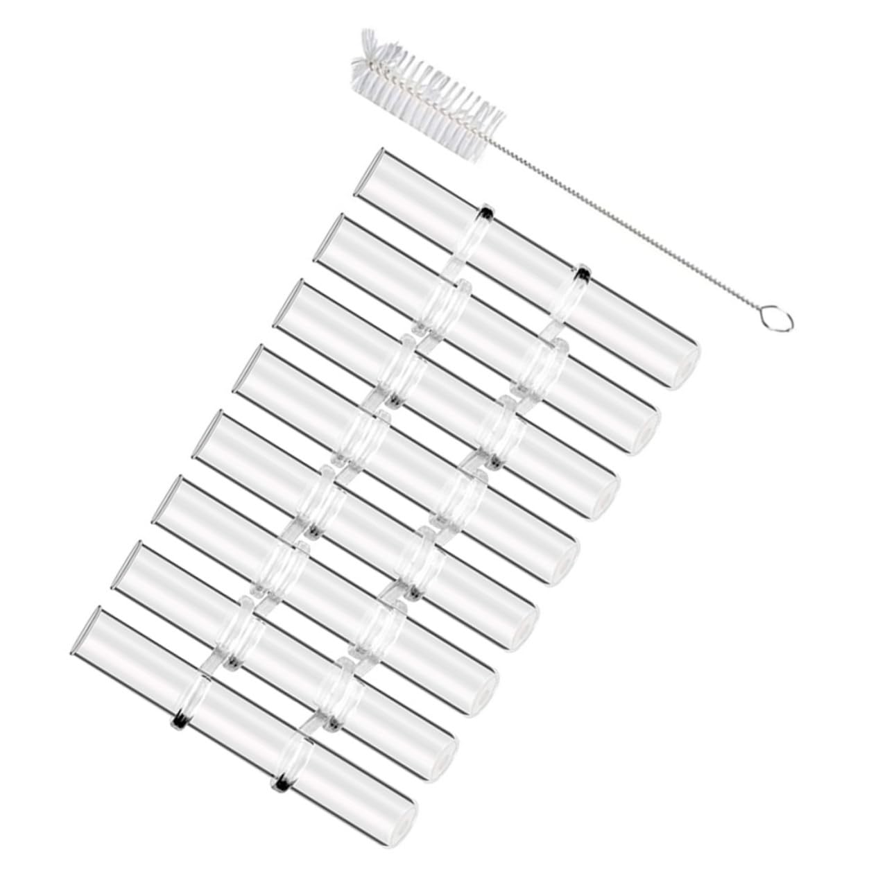 TOYANDONA Vase Hydroponique Forme de Tube à Essai Transparent Terrarium avec Support pour Plantes Intérieur Décoration de Bureau