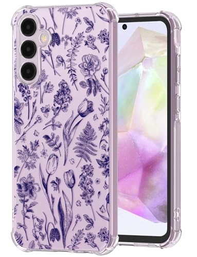 Buleens Samsung Galaxy A35 5G P[X 6.6C` - NA tLVu TPU  킢 K[Y ی gѓdbJo[ XtBbg ϏՌ K[[ IfUC p^[ Samsung A35 5G P[