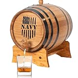 HOW DOES A SMALL 1 LITER OAK BARREL WORK? Due to the high proportion of liquid in contact with the charred mini wooden barrel interior, spirits age 10x faster than larger, a commercial sized whiskey bourbon barrel, giving a balanced and aged flavor t...