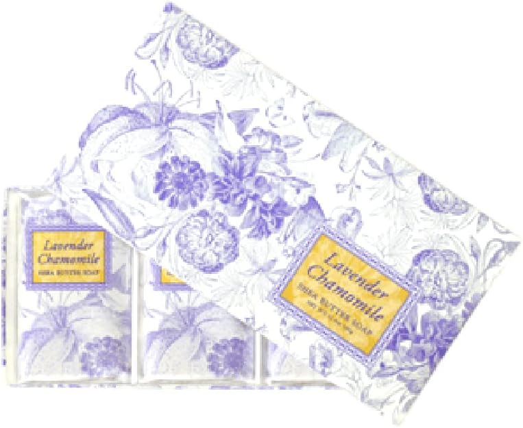 Greenwich Bay Trading Co. Shea Butter Soap, 12.9 Ounce, Lavender Chamomile, 3 Pack