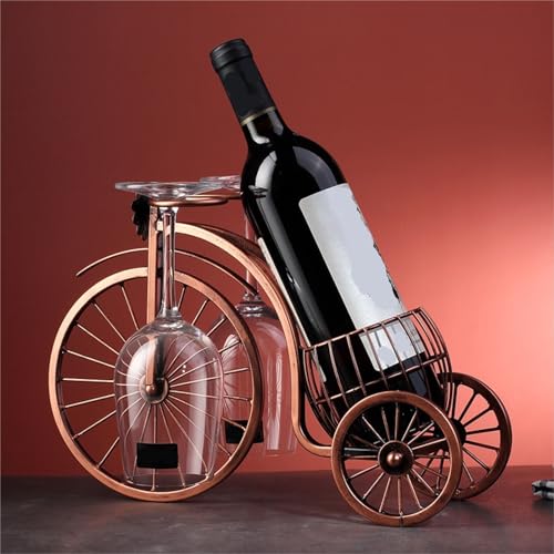 Soporte para Botellas de Vino de Metal Vintage miniatura 3