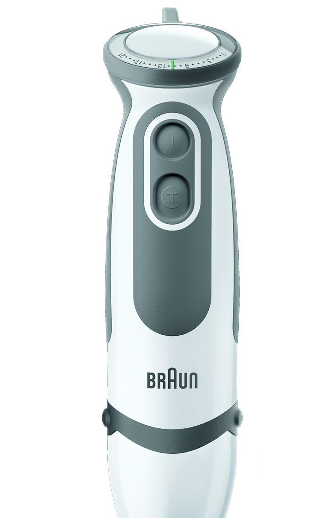 Groupe moteur pour Braun Multiquick et Minipimer MR 6500 Blanc/Gris