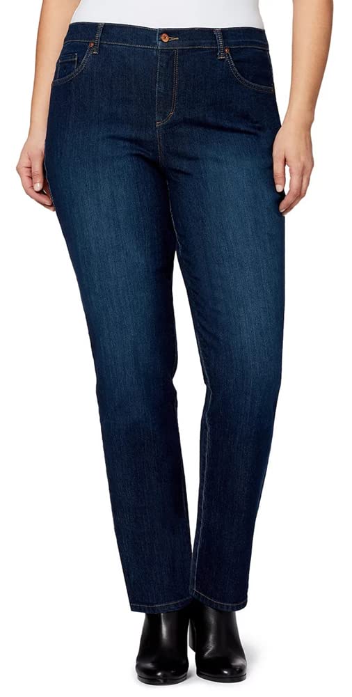 Gloria Vanderbilt Womens Amanda Classic High Rise Tapered Jean Petite