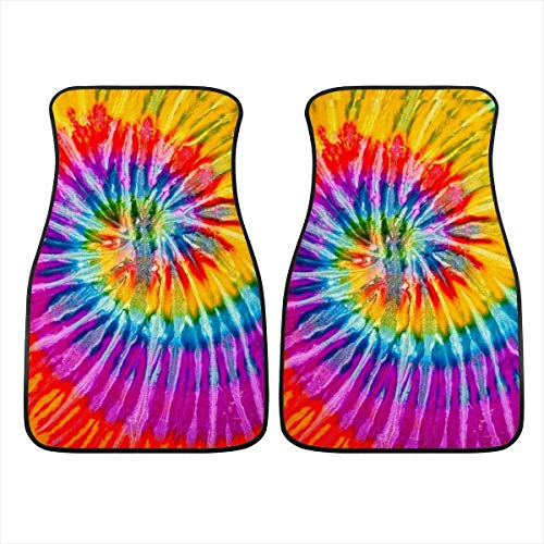 Toaddmos Spiral-Fußmatten im Wirbel-Design, universelle Passform, passend für SUV, Vans,...