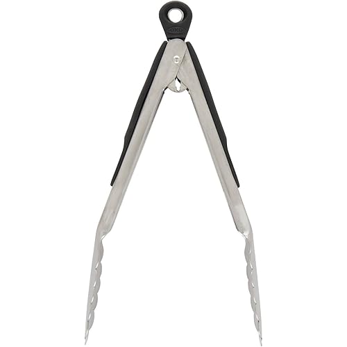 OXO Good Grips 9 Inch Stainless Steel Locking Tongs