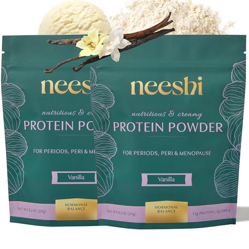 Image of Vanilla Plant-Based Protein Powder | Vegan | Gluten Free | Pea & Brown Rice Protein Blend | Smooth Vanilla Flavor | 2 Week Supply