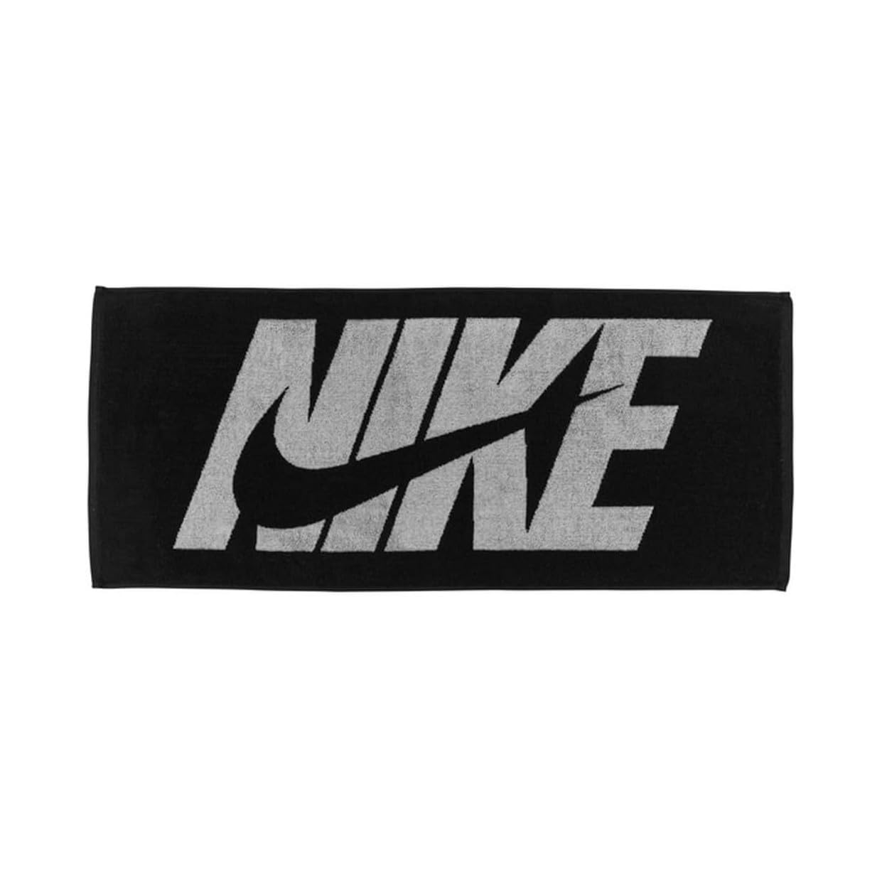 Nike Unisexe Jacquard Medium Graphic Serviette de Sport Black/White One Size