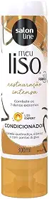 Condicionador Meu Liso Restauração Intensa 300ml Salon Line, Salon Line, Branco