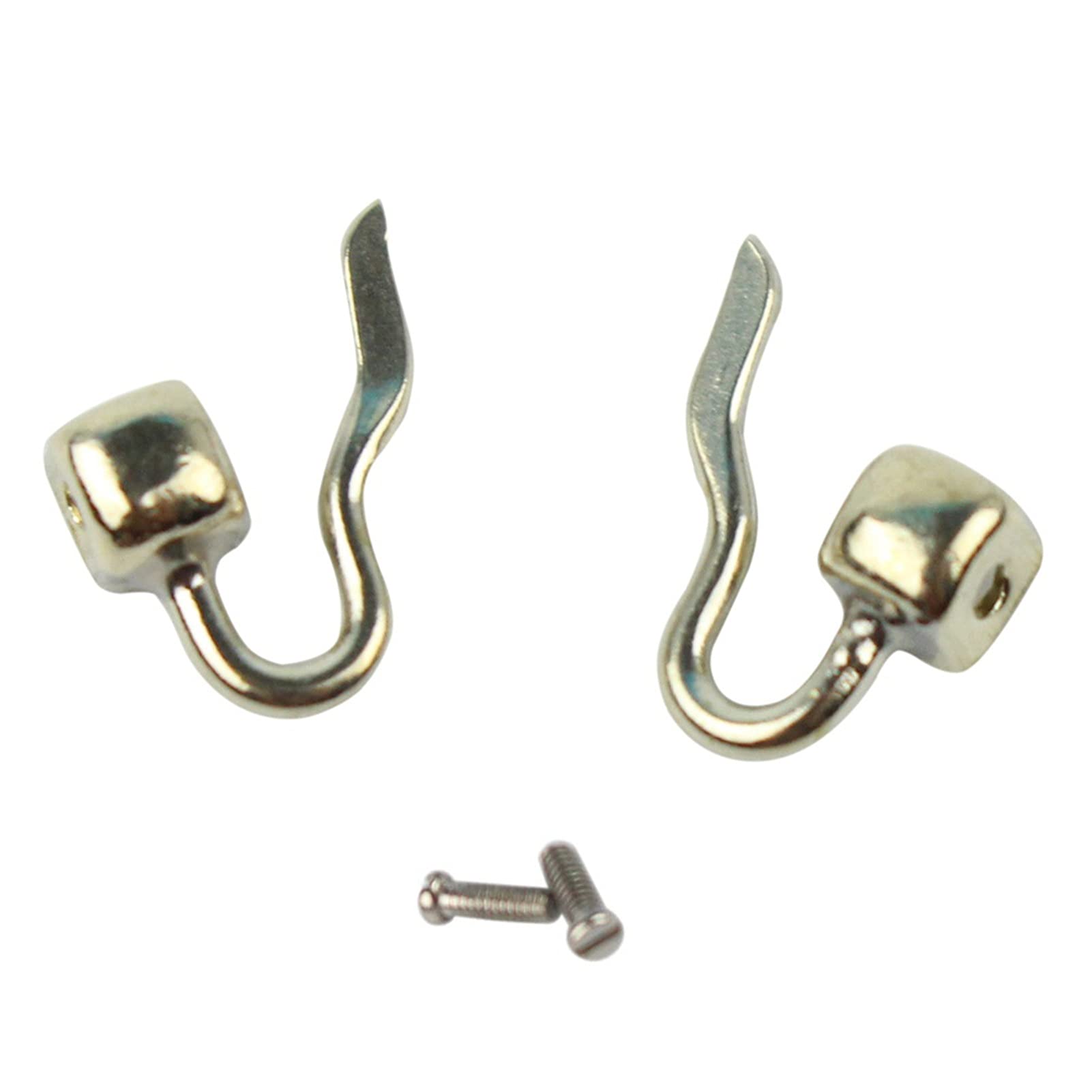 100 ensembles de bras de plaquette nasale de lunettes, for cadre optique de lunettes, accessoires de réparation de lunettes, Type à vis.