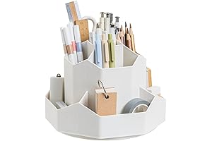 kaileyouxiangongsi Rotating Art Supply Storage Organizer: A Pen and Pencil Storage Solution