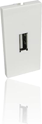 CDL micro 20 nbsp cm Euro modulo USB 2 0 nbsp a femmina femmina cavo per faceplate nbsp   nbsp bianco