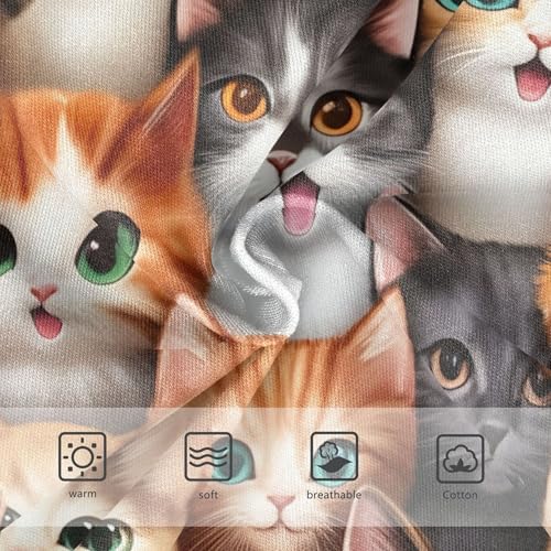 Designer Girls Underwear Toddlers 2t Cotton Cute Panties Girl Cute Cartoon Kittens Funny Cat Kids Briefs Undies3