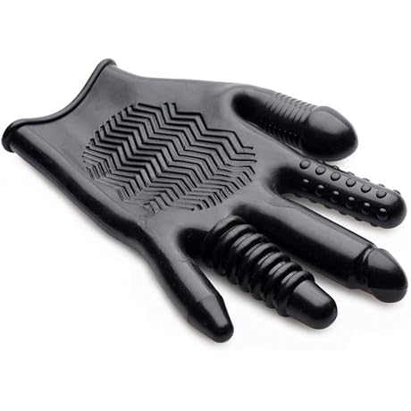 Master Series Pleasure Poker: Textured Glove for Intense Stimulation
