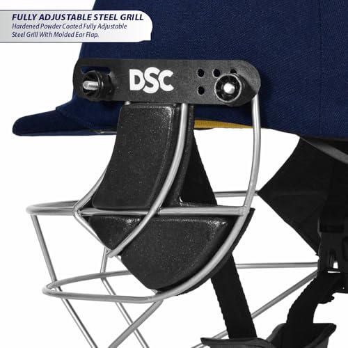 DSC Store DSC DEFENDER Cricket Helmet for Men & Boys (Small, Navy) - Image 6