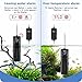 hygger Fish Tank Titanium Heater,500w 800w Fast Heating Aquarium Heater with LED Real-time Power Display,Submersible Freshwater Heater with External Digital Controller for 60-120 Gallon Fish Tank