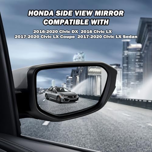 image for MOFOAP Passenger Side Mirror Compatible With 2016 2017 2018 2019 2020 