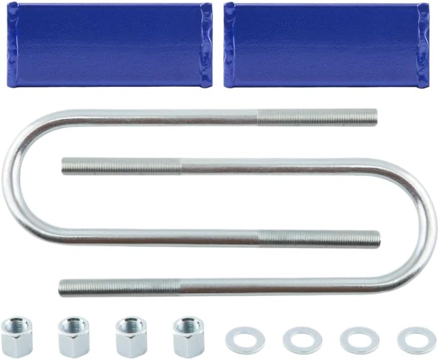 3 Inch Drop Kit Lowering Blocks with U Bolts Compatible with C10 C20 1960 to 1972