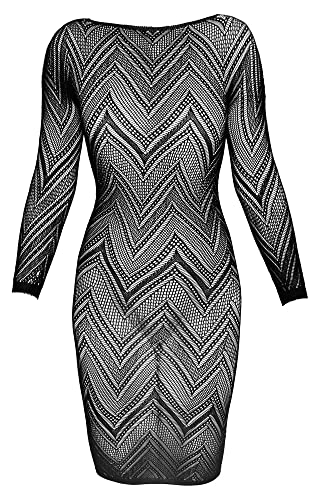 Orion Kleid - sexy Midi-Kleid für Frauen, aus transparentem...