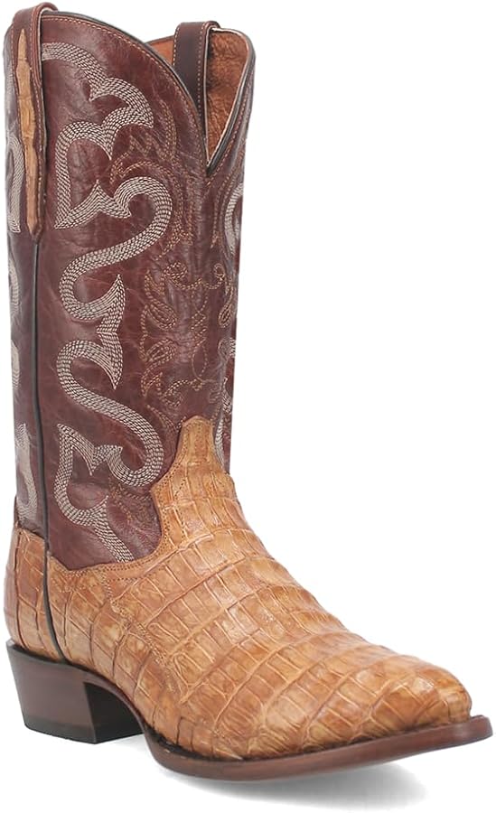 Amazon.com | Dan Post Boots Mens Primetime Embroidered Round