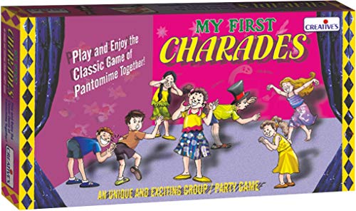 Creative Educational Aids P. Ltd. - Cre0976 My First Charades Board Game (Multi-Color)