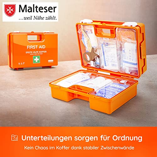 Erste Hilfe Koffer nach neuer DIN 13157:2021 | Gefüllt, inkl. Wandhalterung und gratis Aufklebern | Erste Hilfe Kasten… - Image 3