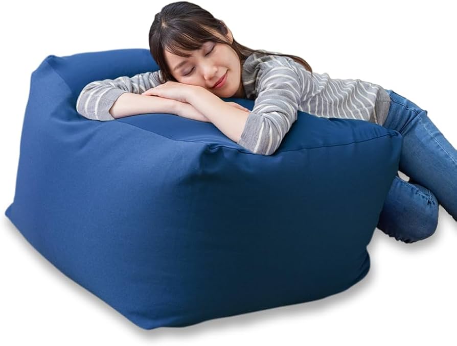 Amazon.co.jp: アイリスプラザ 大きいビーズクッション たっぷりの厚み