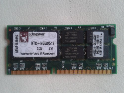 RAM Kingston 512 Mo SDRAM SO DIMM 144 broches pour remplacement et maintenance