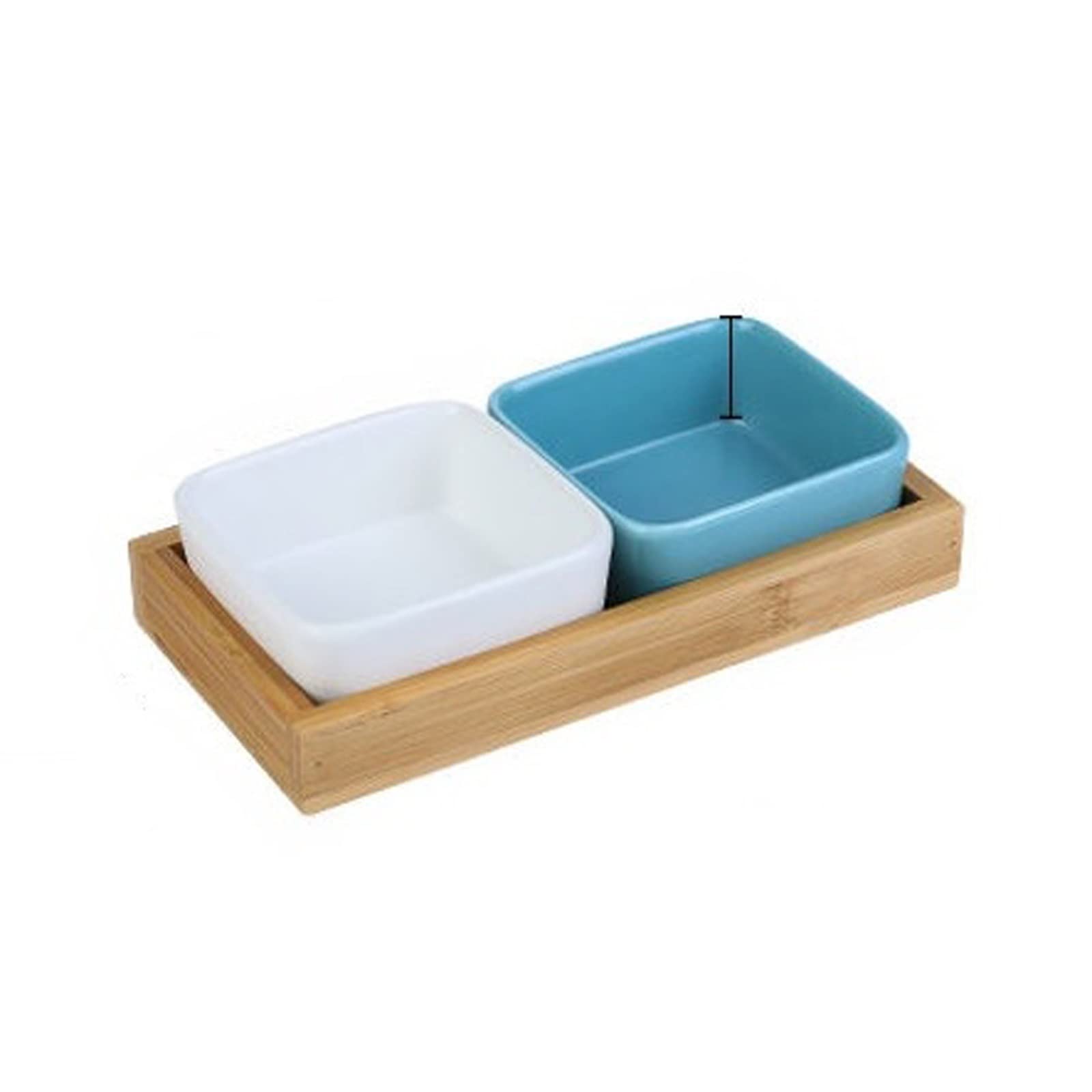 Ciotoline da Snack Ciotola di immersione in ceramica / ciotole di immersione quadrata multiuso snack bowl assortimento domestico snack piatto piatto salsa piatto piatto piatto piatto Piatti Snack Cera