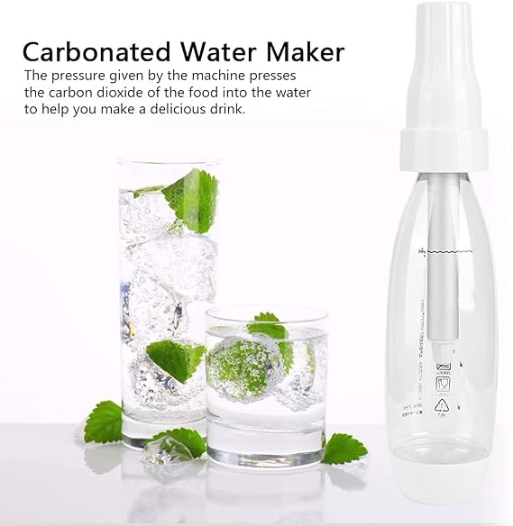 Household Soda Maker, Portable Fizzy Drink Machine Carbonated Water Maker for Home Office Use